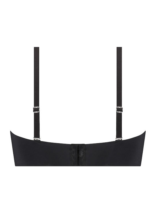 Strapless Balconette Caviar Σουτιέν Push Up