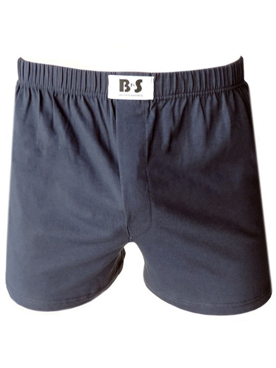 BS Collection Men's Boxer Blue