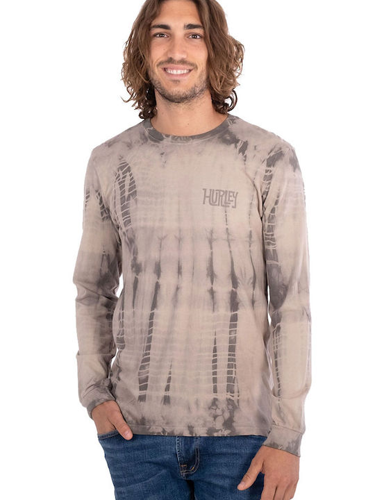 Everyday Washed + Μπλούζα Μακρυμάνικη Γκρι