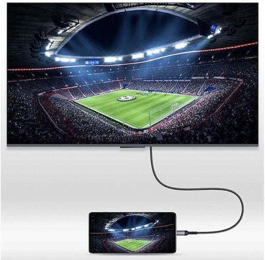 UmiDigi Type-c HDTV 4K Ultra HD Кабел HDMI Мъжки - USB-C Мъжки 2м Черен