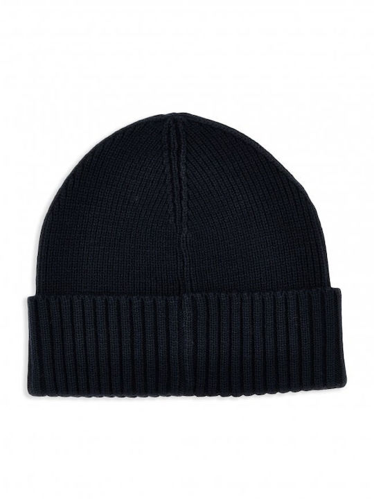 Beanie Unisex Σκούφος Πλεκτός σε Μπλε χρώμα