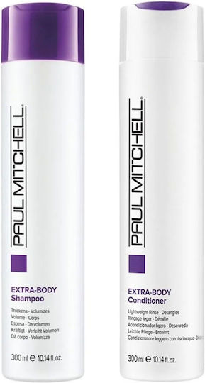 Paul Mitchell Volumizing Set de îngrijire a părului pentru volum pentru păr subțire cu Șampon și Balsam 2buc