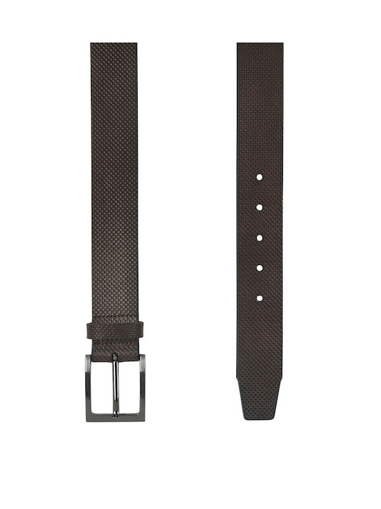 Dors Men's Leather Belt Brown