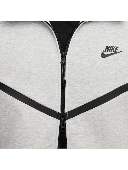 Tech Fleece Windrunner Sweatshirt with Hood Gray