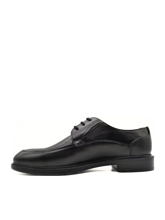 Leder Herren Freizeitschuhe Schwarz