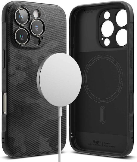 Ringke Onyx Magsafe Back Cover Silicone Black (iPhone 16 Pro Max)