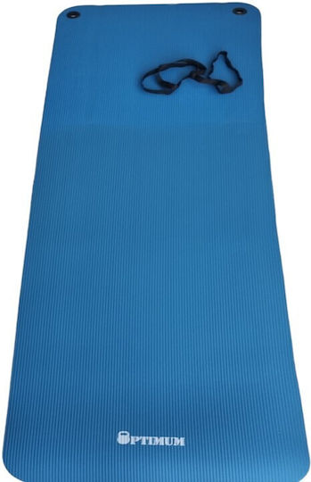 Optimum Exercise Mat Blue (183x61x1.5cm)