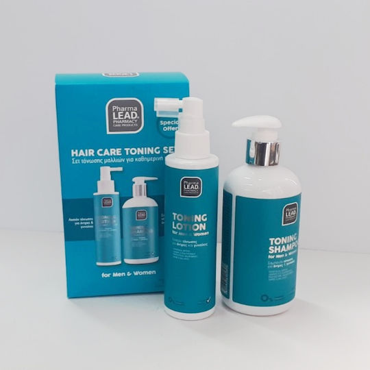 Pharmalead Hair Care Toning Σετ Περιποίησης Μαλλιών Αναδόμησης & Θρέψης με Σαμπουάν & Λοσιόν 2τμχ