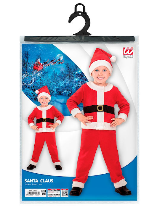 Weihnachtskostüm für Kinder Weihnachtsmann Rot 14925