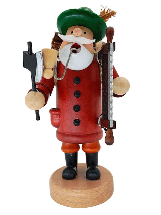 Decorative Figure Smoker Lumberjack Dimensions 15x6x7cm