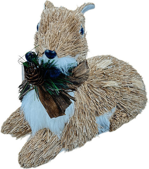 De Crăciun Figurină Cerb Bej Înălțime 22cm.