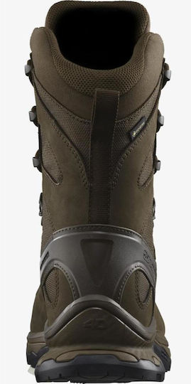 Salomon Military Boots Quest 4d Forces 2 with membrane Gore-Tex Leather Brown L47234100