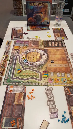 Настолна игра Kraftwagen Age of Engineering за 2-4 играчи 13+ години Arcane Wonders