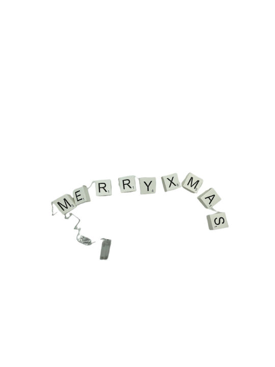 blokker Lighted Christmas Garland White 1pc