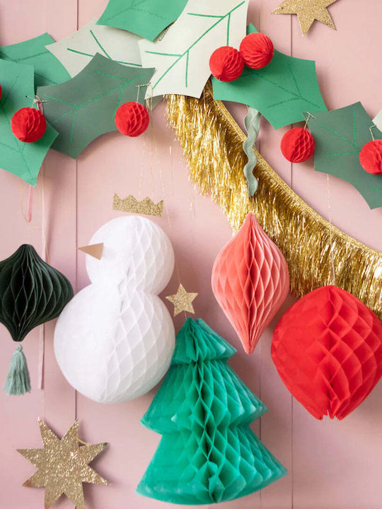 Meri Meri Christmas Garland Green 240cm 1pc