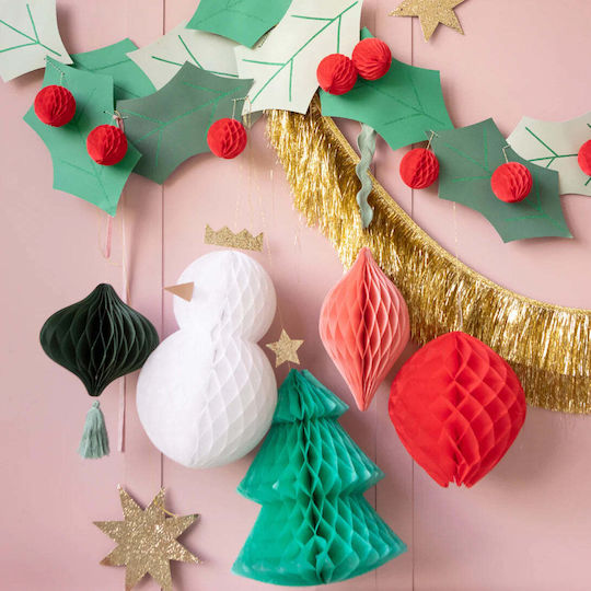 Meri Meri Christmas Garland Green 240cm 1pc