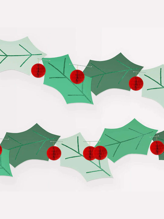 Meri Meri Christmas Garland Green 240cm 1pc