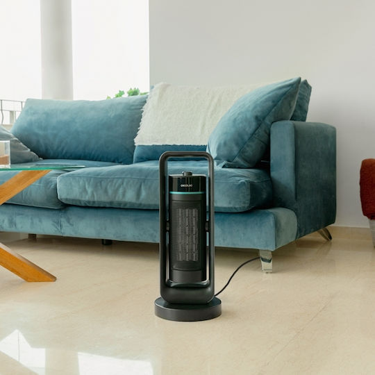Cecotec Readywarm 2000 Max Ceramic Fan Heater Room Floor Black 2000W