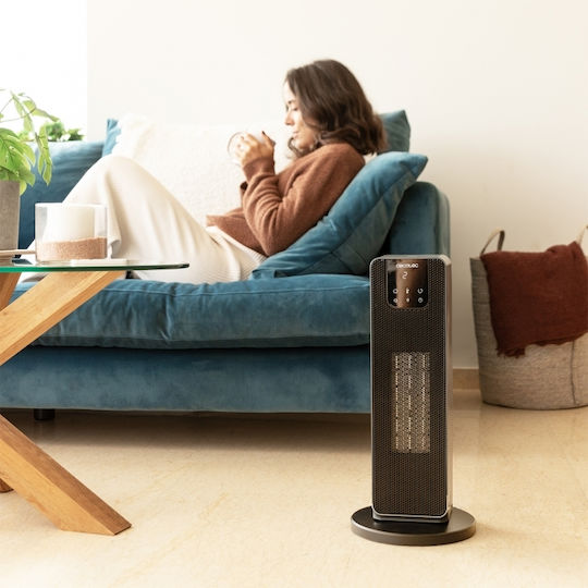 Cecotec Readywarm 2000 Max Κεραμικό Αερόθερμο Δωματίου Δαπέδου Μαύρο 2000W