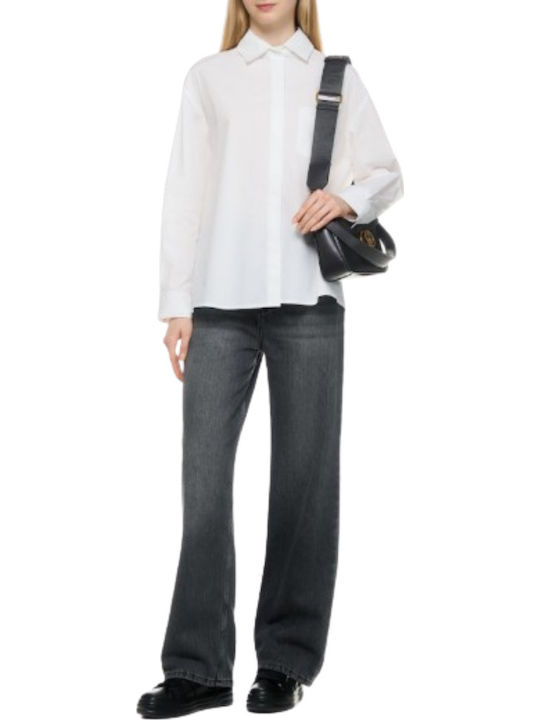 Women's Long Sleeve Shirt White