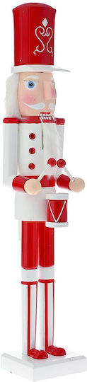 Iliadis Wooden Christmas Nutcracker 55cm White