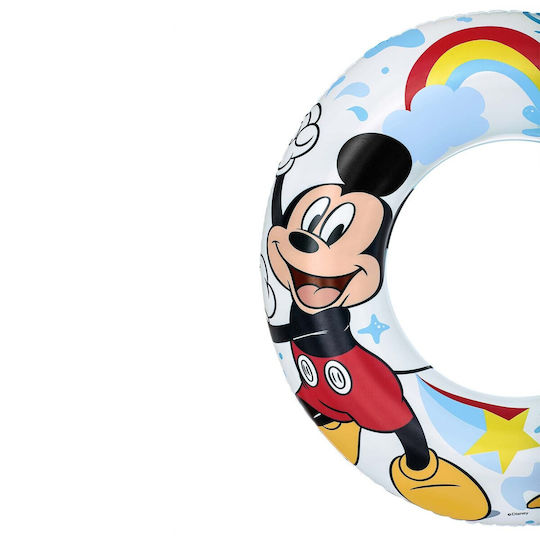 Bestway Ring Kids' Swim Ring Mickey for 3-6 Years Old White Mickey and Donald
