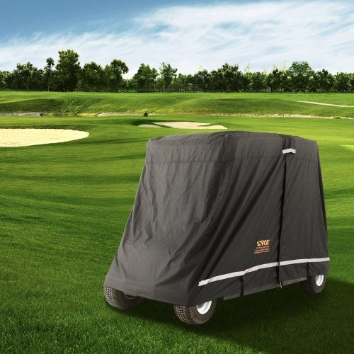 Husă pentru cărucior de golf pentru 4 pasageri Vevor impermeabilă și durabilă neagră Qfbsgefczgmd7y5a6v0