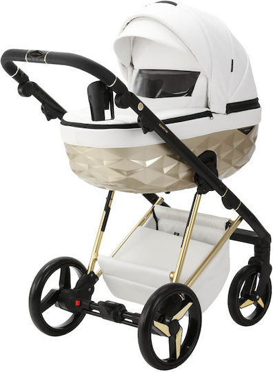 Adamex Quantum Star Collection Ρυθμιζόμενο Καρότσι 2 σε 1 Μπεζ 14.7kg