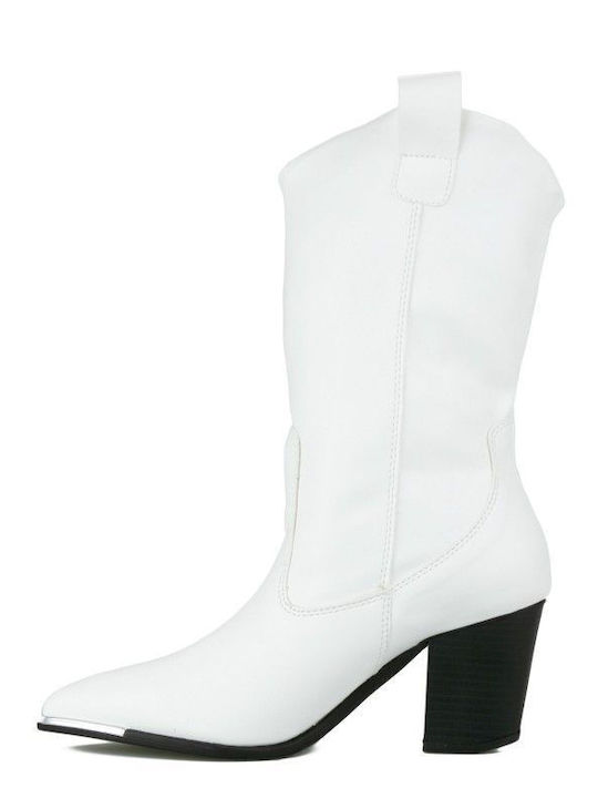 Silia D Women's Boots Cowboy White