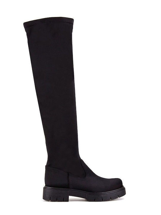 Over the Knee Women's Boots Black