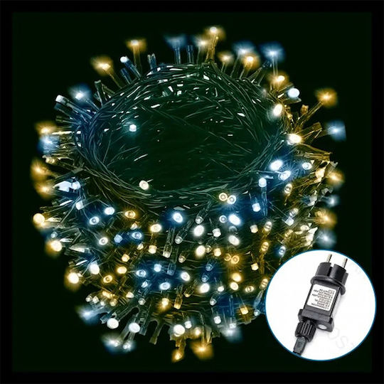 Lights LED 30m. Warm White in String 1pcs