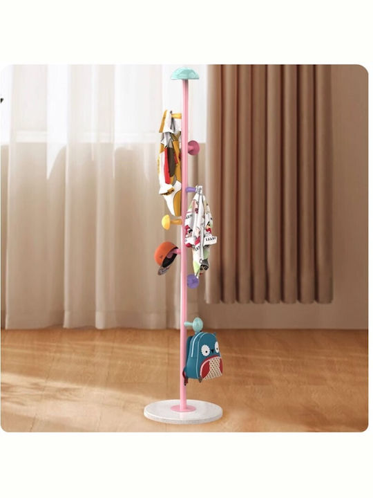 Cuier pentru copii în formă de ciupercă colorată 30x170cm Vc2820 5206753047018
