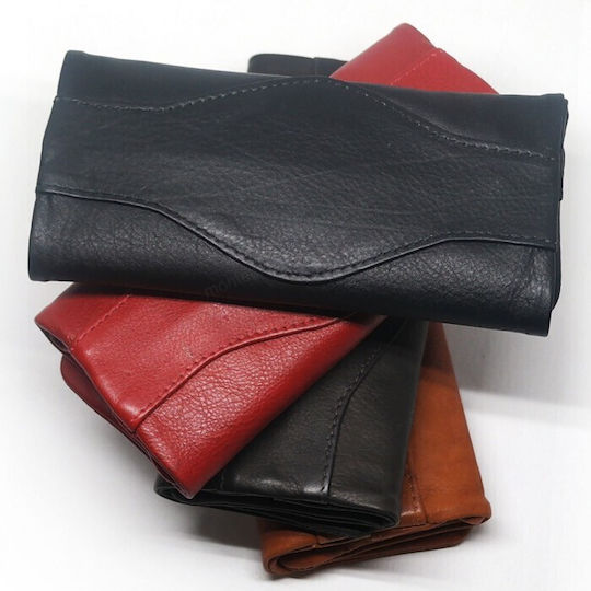 Marvel Lederne Tabaktasche in mit magnetischem Verschluss TOBACCO RED
