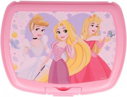 Stor Plastic Kids' Food Container Disney Princess Pink x x 6cm