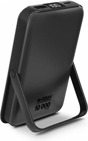 Urban Factory MagSafe Power Bank 10000mAh Черен