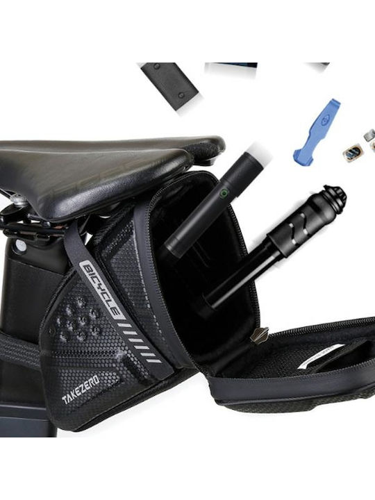 Wildman Gears TZ07 Bicycle Frame Bag Black