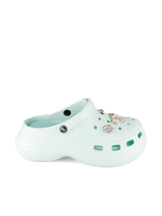 Silia D Women's Clogs Green