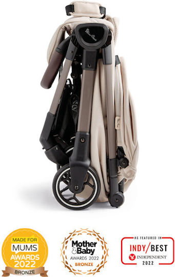Silver Cross Clic Baby Stroller Suitable for Newborn Almond 5.9kg