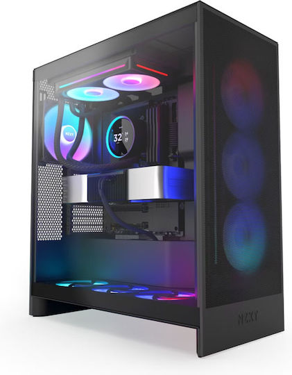 NZXT Kraken Elite 240 (v2) CPU Water Cooling Dual Fan 120mm for Socket AM4/AM5/1700/1200/115x with RGB Lighting