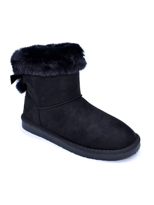 Conguitos Kids PU Leather Boots Black