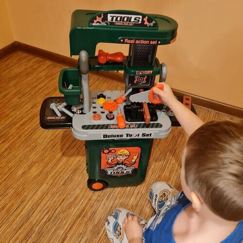 Kruzzel Kinderwerkbank 3Stück