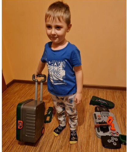 Kruzzel Kinderwerkbank 3Stück