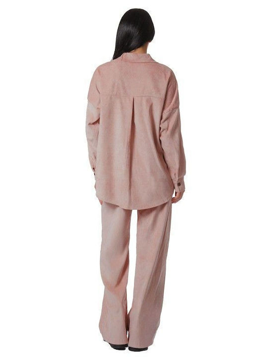 Pink Corduroy Set