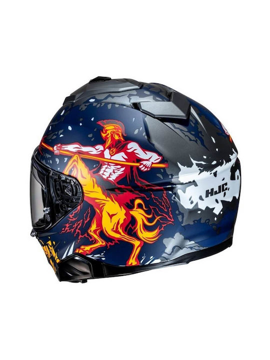 I71 Taurus MC1SF Motorcycle Helmet Full Face ECE 22.06 with Pinlock and Sun Visor