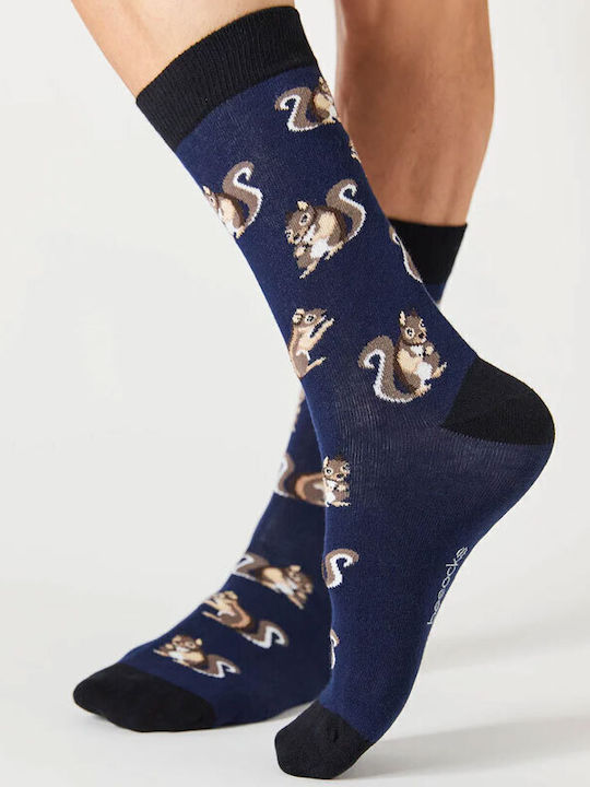 Besocks Ανδρικές Κάλτσες Navy