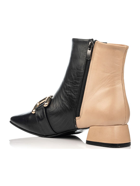 Ghete dama de piele Negru