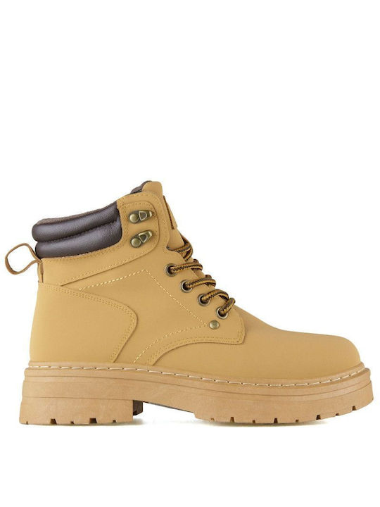 Camel Hiking Ankle Boot