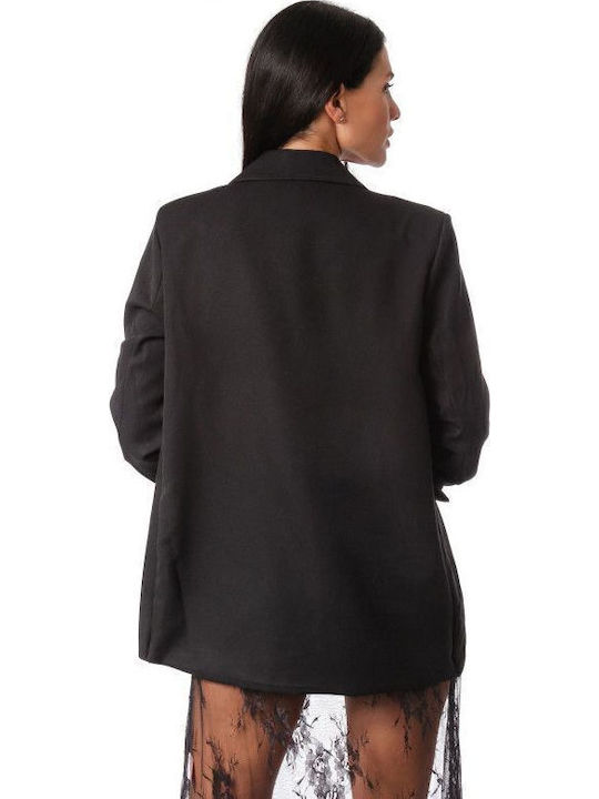 Schwarzes Spitzen-Midikleid ohne Ärmel