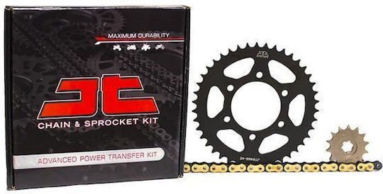 JT Sprockets Chain & Sprocket Kit (14-42-428HDR) for Kawasaki KAZE R 115