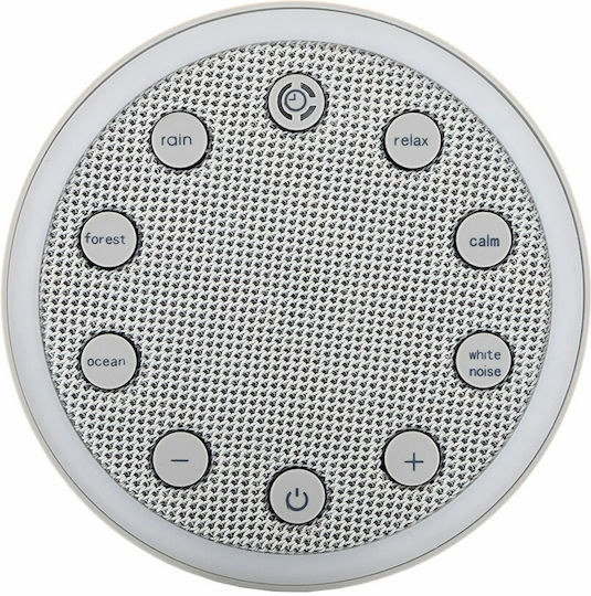 InnovaGoods Baby Toy White Noise Machine for Sleep with Light and Sounds